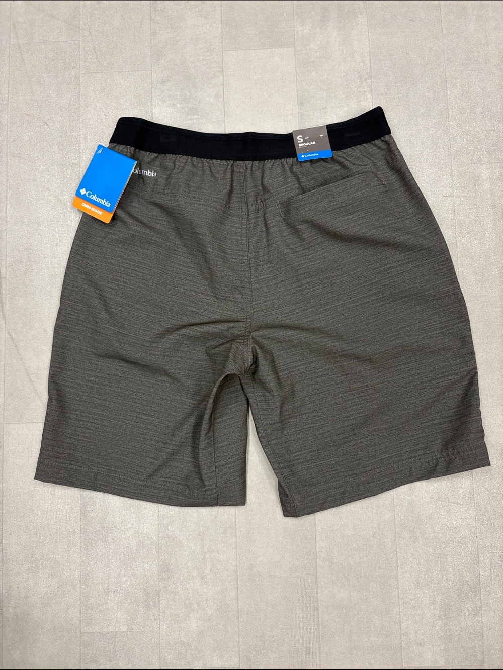 Columbia Men's Twisted Creek Shorts Gray Breathable Stretch NEW